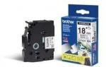 Brother TZEFX241 18mm black on white flexible tape