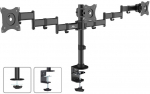 Maclean MC-691 Desk mount for 3 monitors