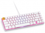 Glorious GMMK 2 65% Compact Mechanical Keyboard with Fox Switches, White, US Layout, RGB