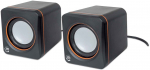 MANHATTAN 2600 Lautsprechersystem Voller Stereoklang und kompaktes Format optimal fuer das mobile Musikerlebnis