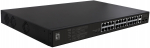 LevelOne Switch 24x FE FGP-2831 2xGE 2xGSFP 19" 390W 24xPoE