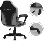 Gaming chair for children Huzaro HZ-Ranger 1.0 Gray Mesh, gray and black