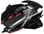 Mad Catz R.A.T. X3 Right-Hand Optical Mouse 16000 DPI, RGB, Black