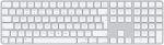 Apple Magic Keyboard Touch ID Numeric SWE White Keys