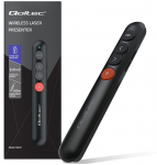 Qoltec Laser pointner presenter 4in1 USB 3.0 2.4GHz 30m