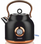 Haeger EK-22B.024A Art Deco Electric kettle with thermometer1.7L 2200W