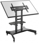 Onkron TS1380-B mobile TV stand 50-83" black