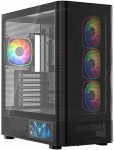 MODECOM Volcano Volcano AQ400 ARGB Midi Black