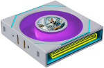 120mm Lian Li Uni Fan SL-INF LCD FLEX ARGB Reverse Blade White