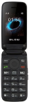 Blow Black Phone for Seniors with Flip Cover S24