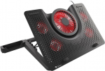 GENESIS Oxid 550 laptop cooling pad 43.9 cm (17.3") 2800 RPM Black