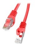 LANBERG Cat.6 FTP patch cord 1 m red