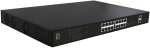 LevelOne Switch 16x GE GEP-2021 2xGE 2xGSFP 19" 270W 16xPoE