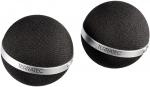 2 x 1.5W RMS, Bluetooth 2.1, AUX In, Micro USB, 900mAh Lithium Polymer, 274g