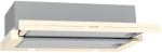 Gorenje BHP62CLI cooker hood Semi built-in (pull out) Ivory 435 m&sup3;/h
