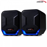 Audiocore AC865 loudspeaker 2-way 3 W Black Wired