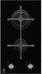 Electrolux EGC3322NVK Black Built-in Gas 2 zone(s)