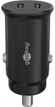 Goobay Dual-USB-C PD (Power Delivery) Auto Fast Charger (30 W)