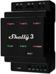 Shelly Pro 3 DIN Rail 3-channel Relay, WiFi/LAN