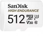SANDISK High Endurance microSDXC 512GB memory card