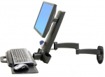 Ergotron Serie 200 Combo swivel arm black