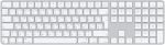 Apple Magic Keyboard Touch ID Numeric Pad Russian White Wireless