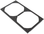 Watercool MO-RA IV 200 Fan Frame for 200mm Fans - Black