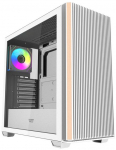 Darkflash DS900WS computer case (White) + 4 ARGB fans