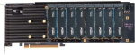 Sonnet M.2 8x4 Silent Gen4 PCIe Adapter