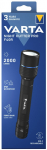 Varta Aluminium Pro F20R flashlight with battery