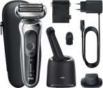 Braun | Shaver | 71-S7200cc | Operating time (max) 50 min | Wet & Dry | Silver/Black