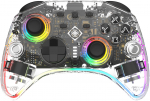 Deltaco Controller 2 C Taste RGB Wireless transparent Switch