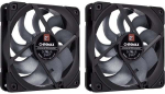 Noctua NF-A12x25 G2 PWM Sx2-PP chromax.black 120mm Fan Set