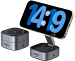 UGREEN 35278 Charger Phone/Headset Grey AC/USB Wireless Fast