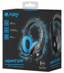 NATEC Fury gaming headset Phantom black