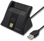 QOLTEC Smart chip ID card scanner USB