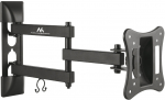 Maclean Handle to a TV or monitor 13-27 "15 kg Universal MC-719 black max VESA 100x100