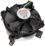 Akasa AK-955A-BV2 Low-Profile Aluminum CPU Air Cooler with 95mm Fan