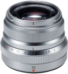 Fujifilm Fujinon XF 35mm f/2 R WR, silver