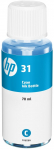 HP 31 Cyan Original Ink Bottle