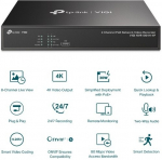 Tp-link Video Recorder VIGI NVR1004H-4P 4 Channels