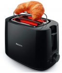 Philips | Daily Collection Toaster | HD2583/90 | Number of slots 2 | Housing material Plastic | Black