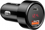 Baseus CCMLC20C-01 mobile device charger Black Auto