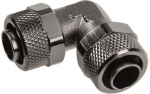13/10mm (10x1,5mm) L hose connector - black nickel
