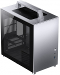 Jonsbo T8 PLUS Mini-ITX Case, Tempered Glass - Silver
