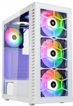 Kolink Observatory HF Glass ARGB Midi-Tower - White
