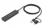 DIGITUS USB 3.0 Hub 4-Port Slimline
