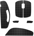 Lamzu Thorn Grip Tape - Black, Self-Adhesive, Textured Surface, 0.4mm