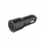 GEMBIRD 2-Port USB-C Car Charger 4A 40W
