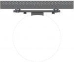 Multibrackets M Pro Series 55" Column Enclosure Medium Black